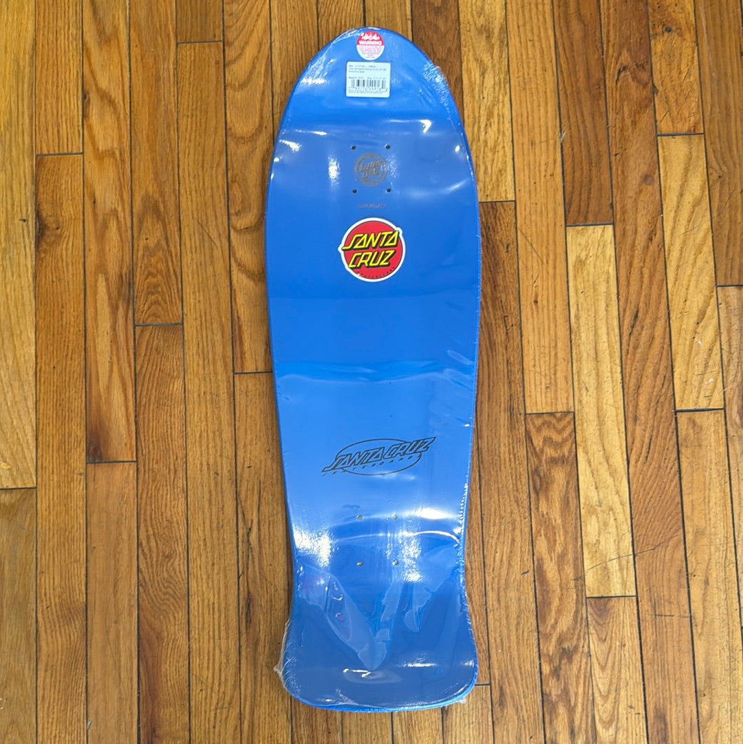 Santa Cruz Meek OG Slasher Blue Reissue Deck 10.1 – Embark