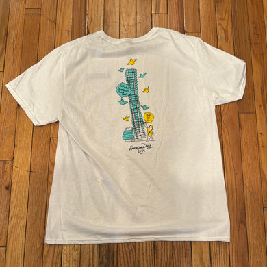 Embark x Mark Gonzales Skate Shop Day Tee White