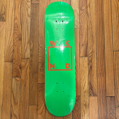 WKND Square Logo Green/Red Deck 8.0