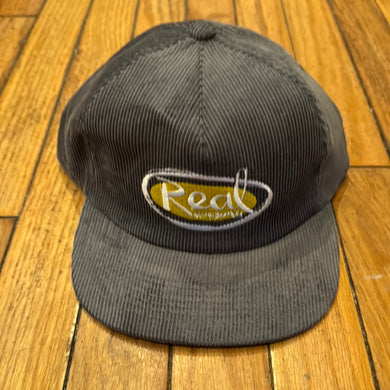 Real Natas Oval Strapback Hat Grey