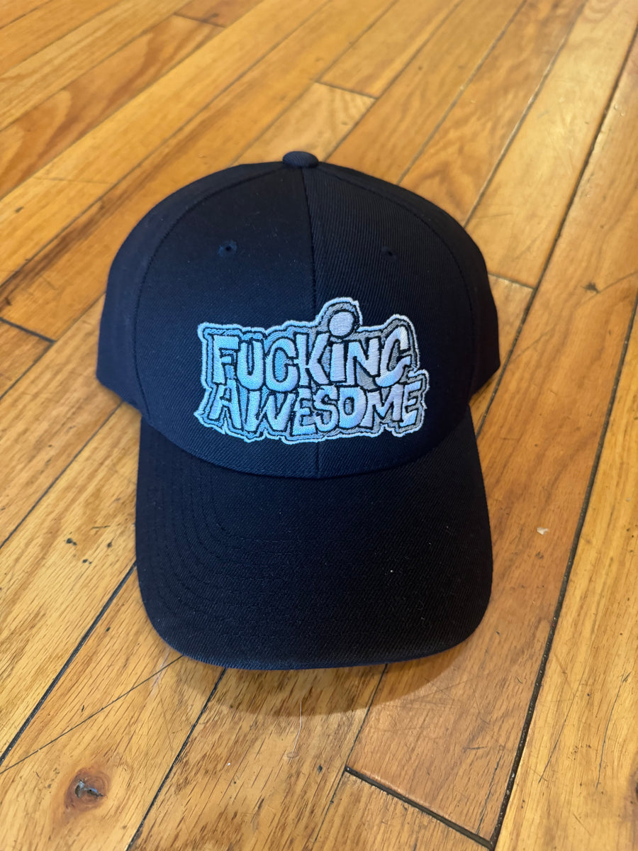 【FUCKING AWESOME】 PBS LOGO SNAPBACK Fucking Awesome PBS Logo Snapback Black - APB Skateshop LLC.