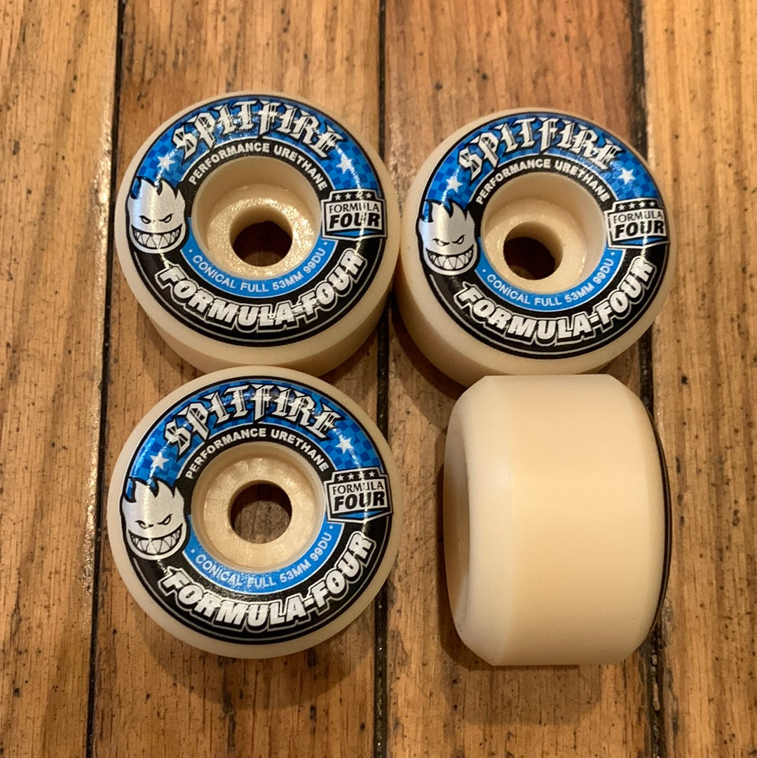 Spitfire Formula Four Conical Full Wheels 99a – Embark Skateboard Shop