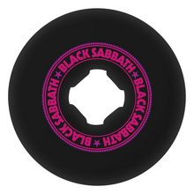 Load image into Gallery viewer, OJ wheels x Black Sabbath Paranoid Chubbies Black Wheels 99a 56mm