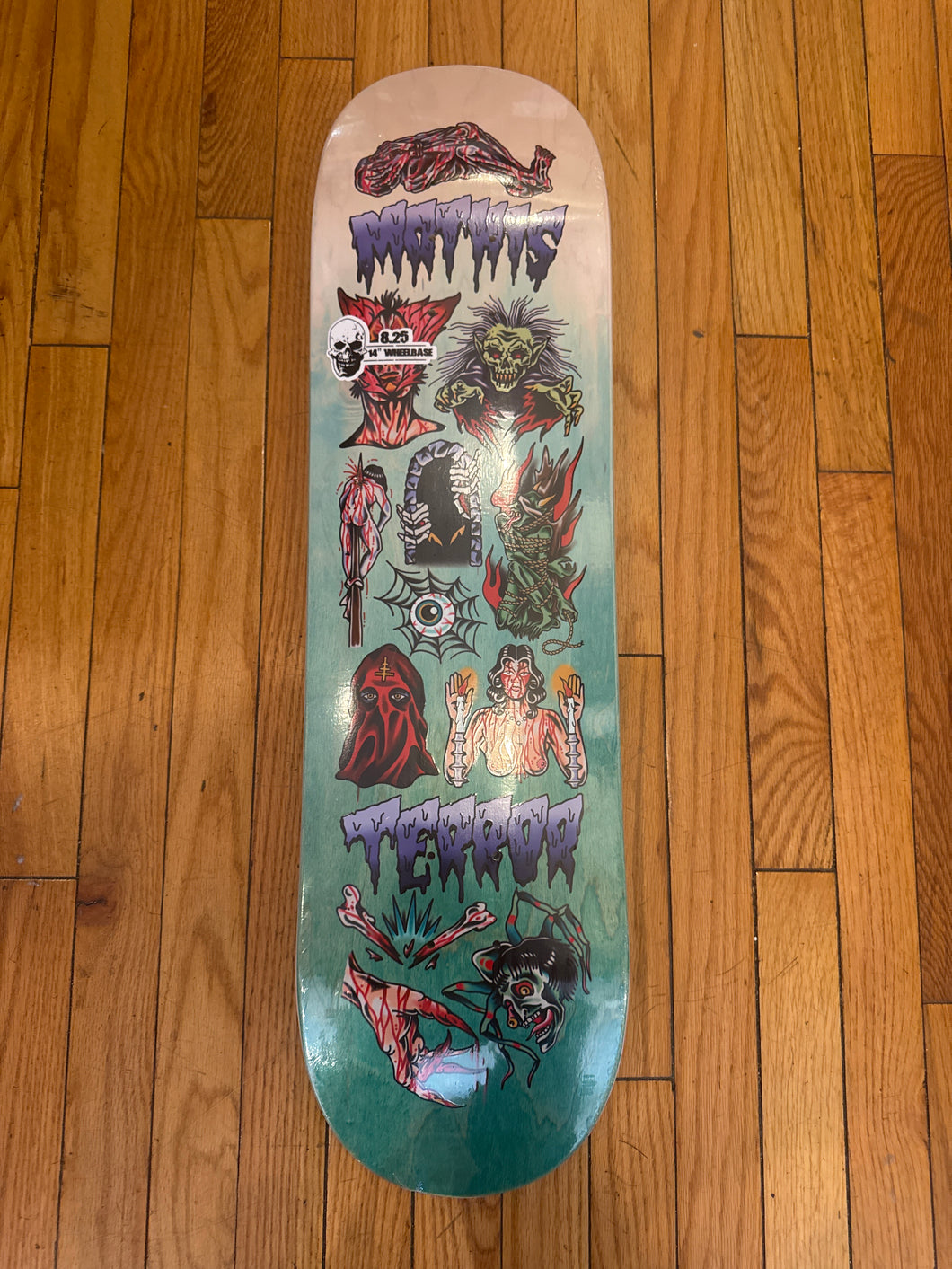 Terror of Planet X Mathis Pro Jordan Rain Series Deck 8.25