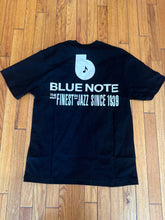 Load image into Gallery viewer, Butter Goods x Blue Note Finest Logo Tee Black