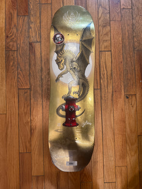 Powell Peralta Andy Anderson Pro Hydrant Flight Gold Foil Deck 8.4