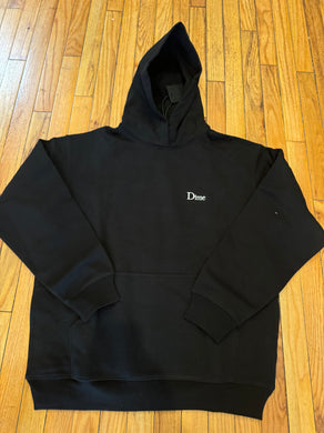 Dime Classic Small Logo Hoodie Black