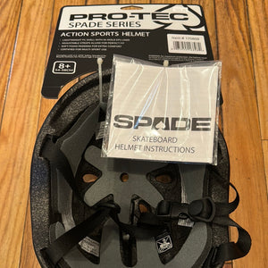 Protec Spade Series Helmet Blavk Age 8+
