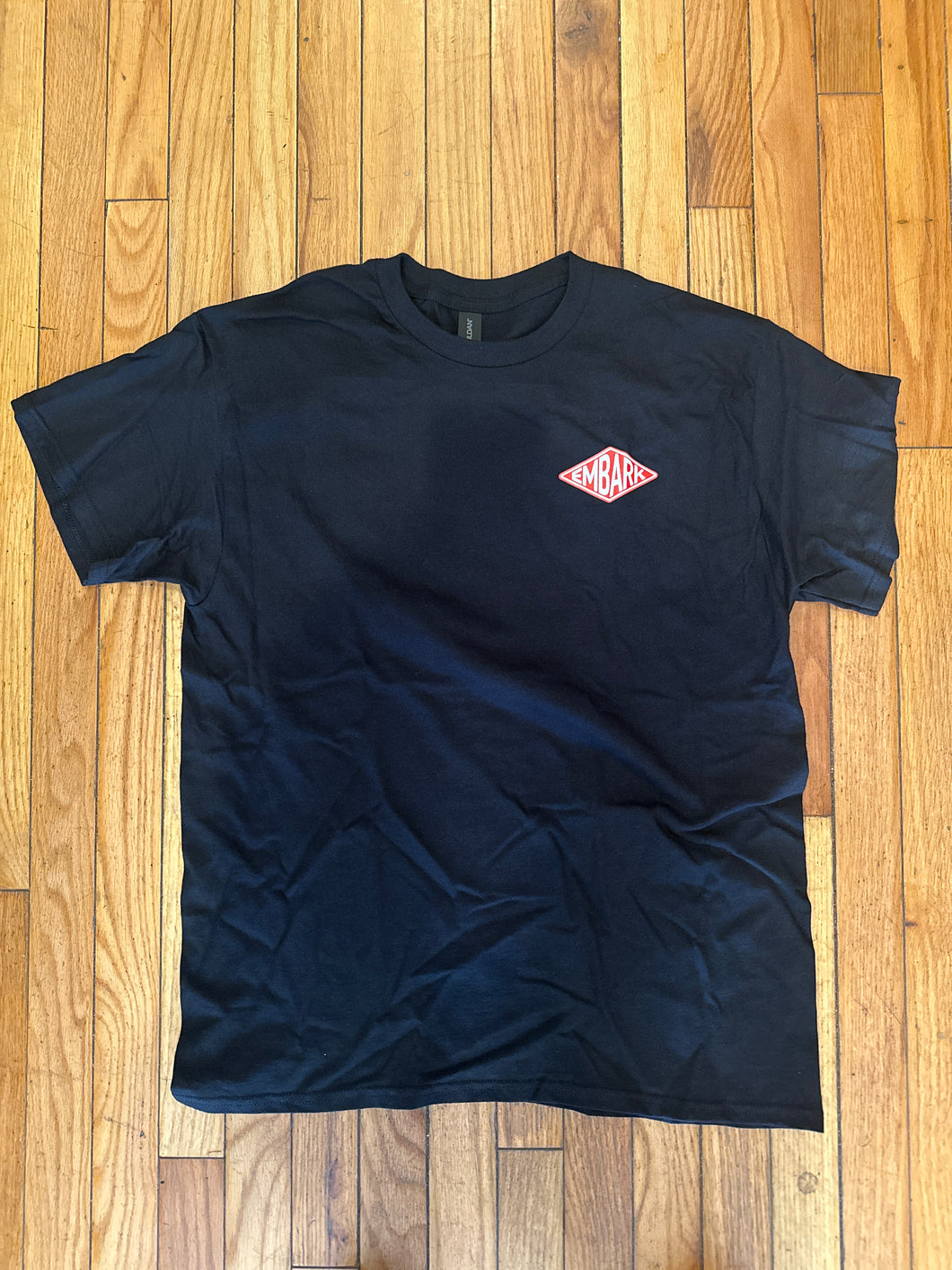 Embark Clear Tee Black