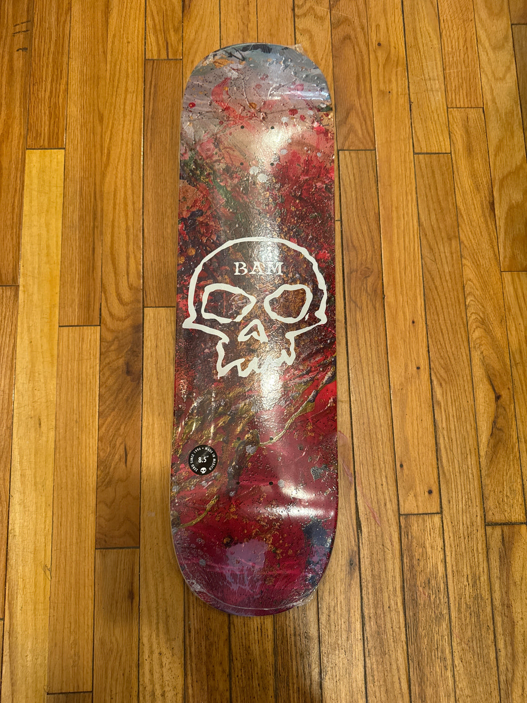 Zero Bam Margera Single Skull Guest Deck 8.5