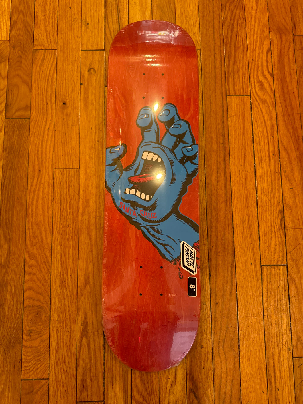 Santa Cruz Screaming Hand Logo Deck 8.0