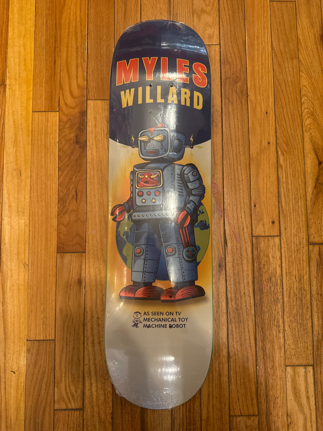 Toy Machine Myles Willard Pro Robot Deck 8.13