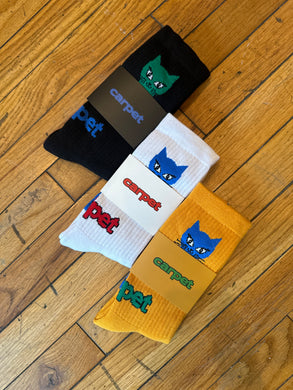 Carpet Company Season 20 Cat Socks
