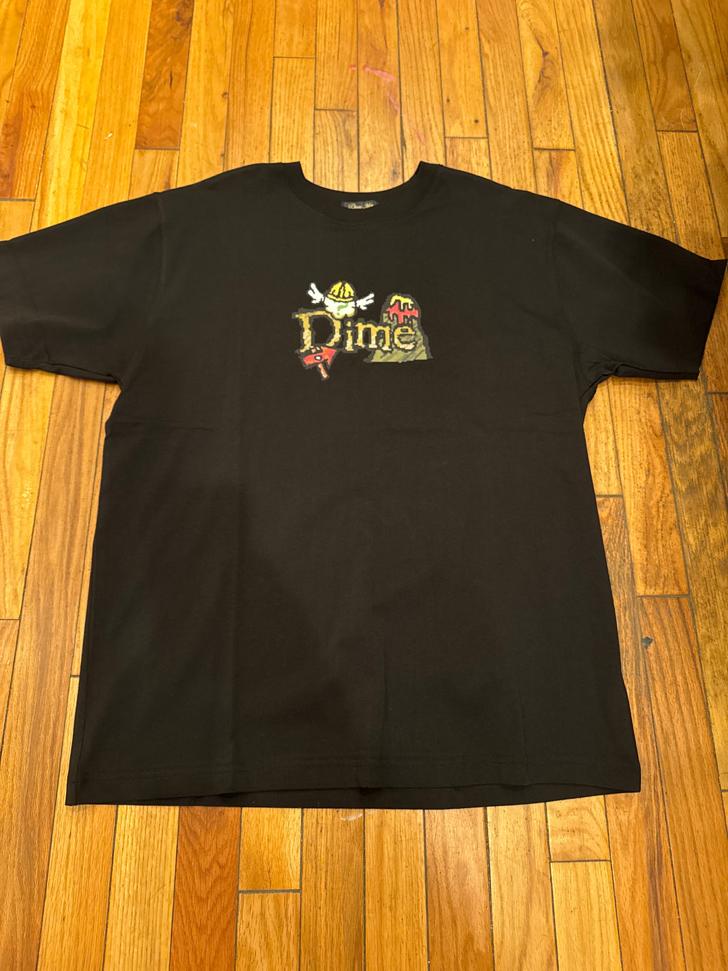 Dime Classic Fuzz Tee Black