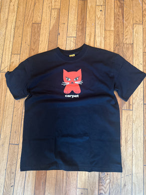Carpet Company Season 20 Cat Tee Black