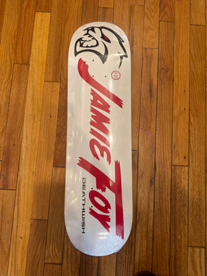 Deathwish Jamie Foy Hemi White Deck 8.5