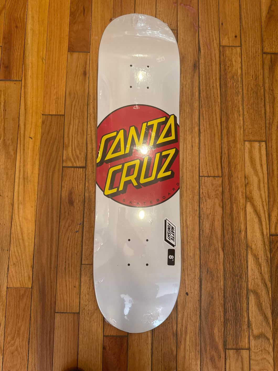 Santa Cruz Classic Dot Logo Deck 8.0