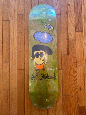 Frog Superhero(Pat G) Deck 8.25”