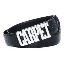 Load image into Gallery viewer, Carpet Company Season 21 Crocskin Leather Belt Black