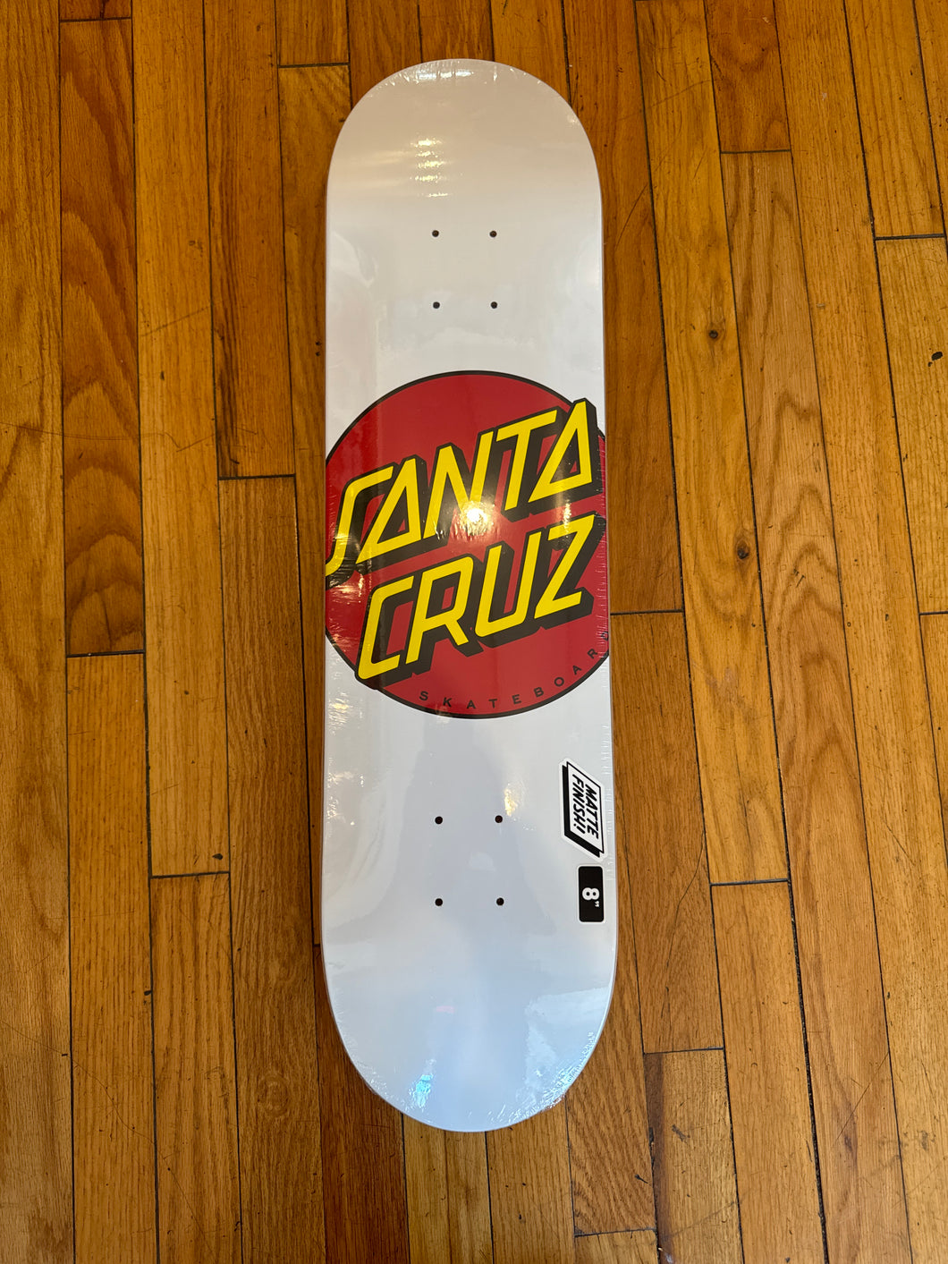 Santa Cruz Classic Dot Logo Deck 8.0