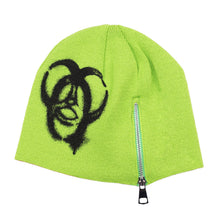 Load image into Gallery viewer, Carpet Company Season 22 Biohazard Zip Beanie Green