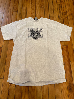 Anti-Hero x Thrasher Eaglegram Tee Heather Grey