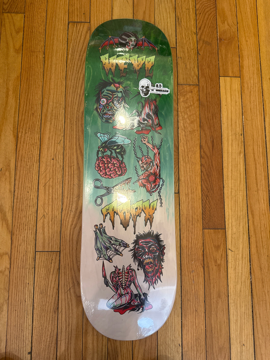Terror of Planet X Shane Heyl Pro Jordan Rain Series Deck 8.5
