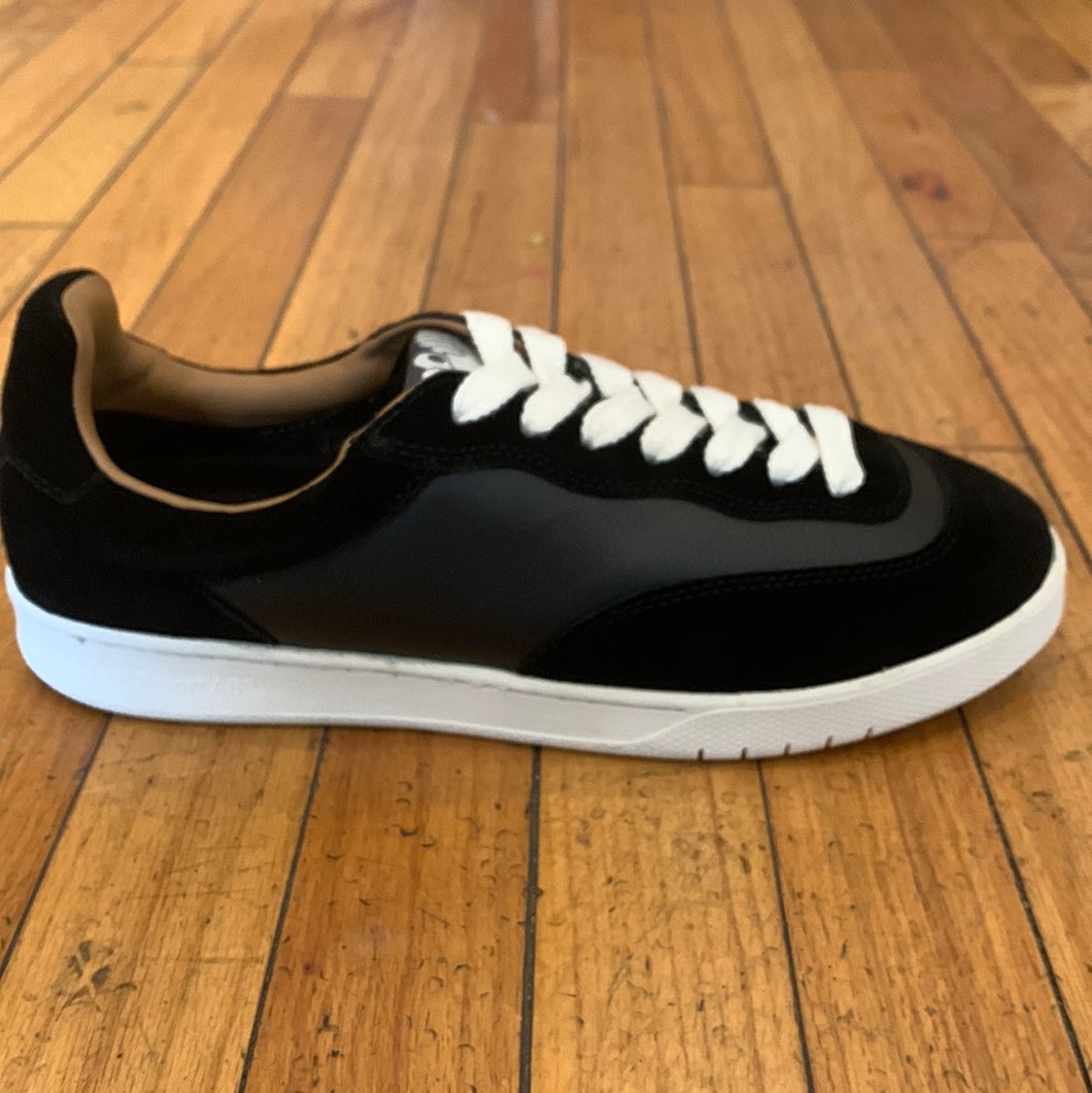 Last Resort CM001 Leather /Suede Shoes in Black/White
