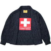 Load image into Gallery viewer, Carpet Season 21 C-Star Basket Weave Button-Up Black