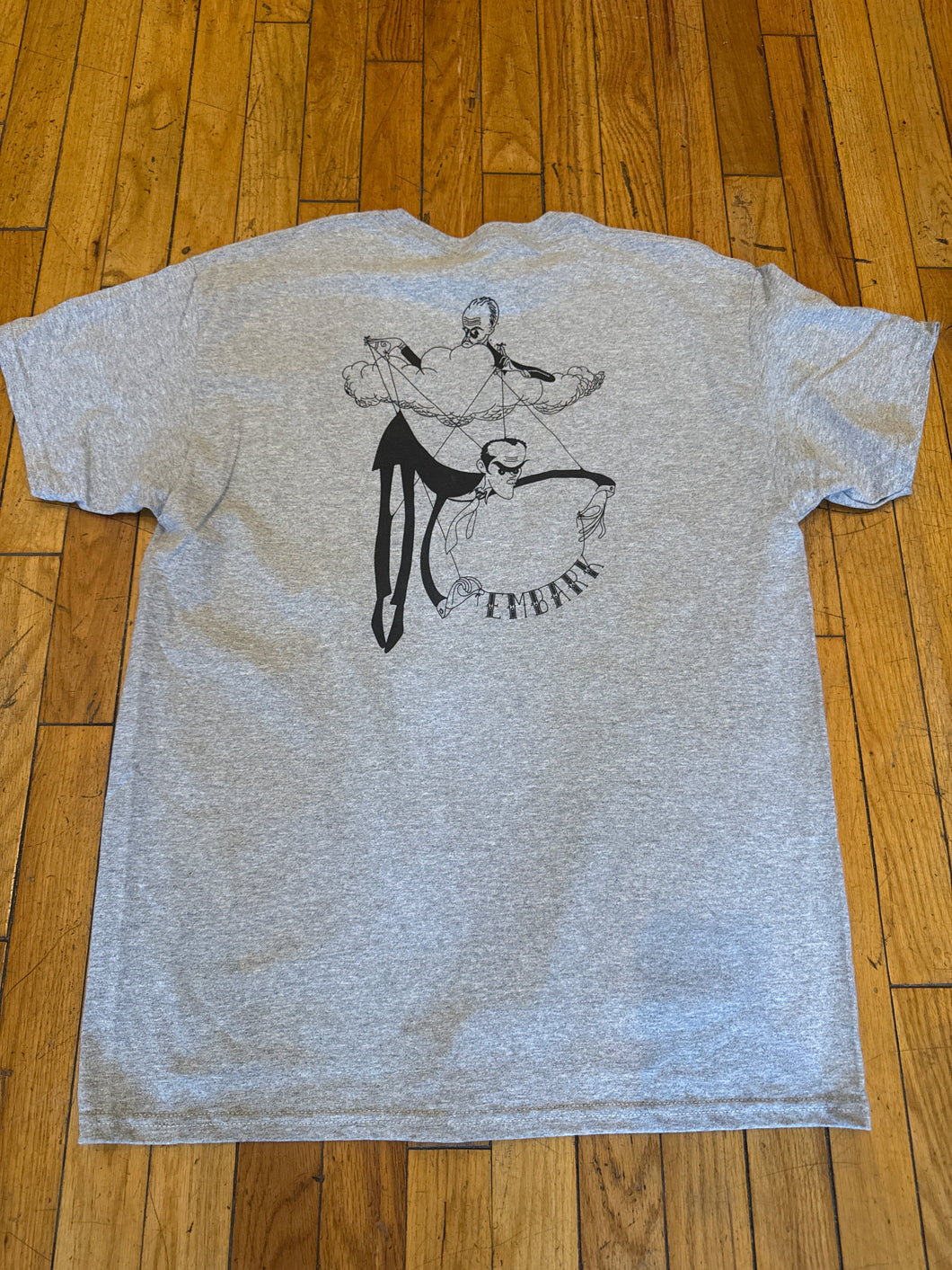 Embark Puppet Strings Tee Heather Grey