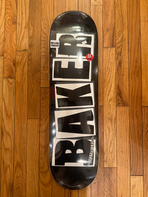 Baker Brand Logo Black/ White Deck 8.475”