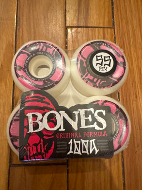 Bones Oringinal Formula Mummy Skulls Side Cut Wheels 100a 55mm