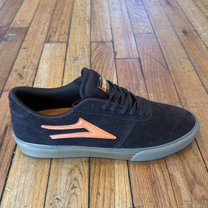 Lakai Manchester Shoes in Chocolate/Gum Suede