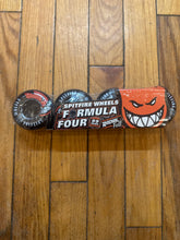 Load image into Gallery viewer, Spitfire Formula Four Black Radial Full Wheels 99a 58mm