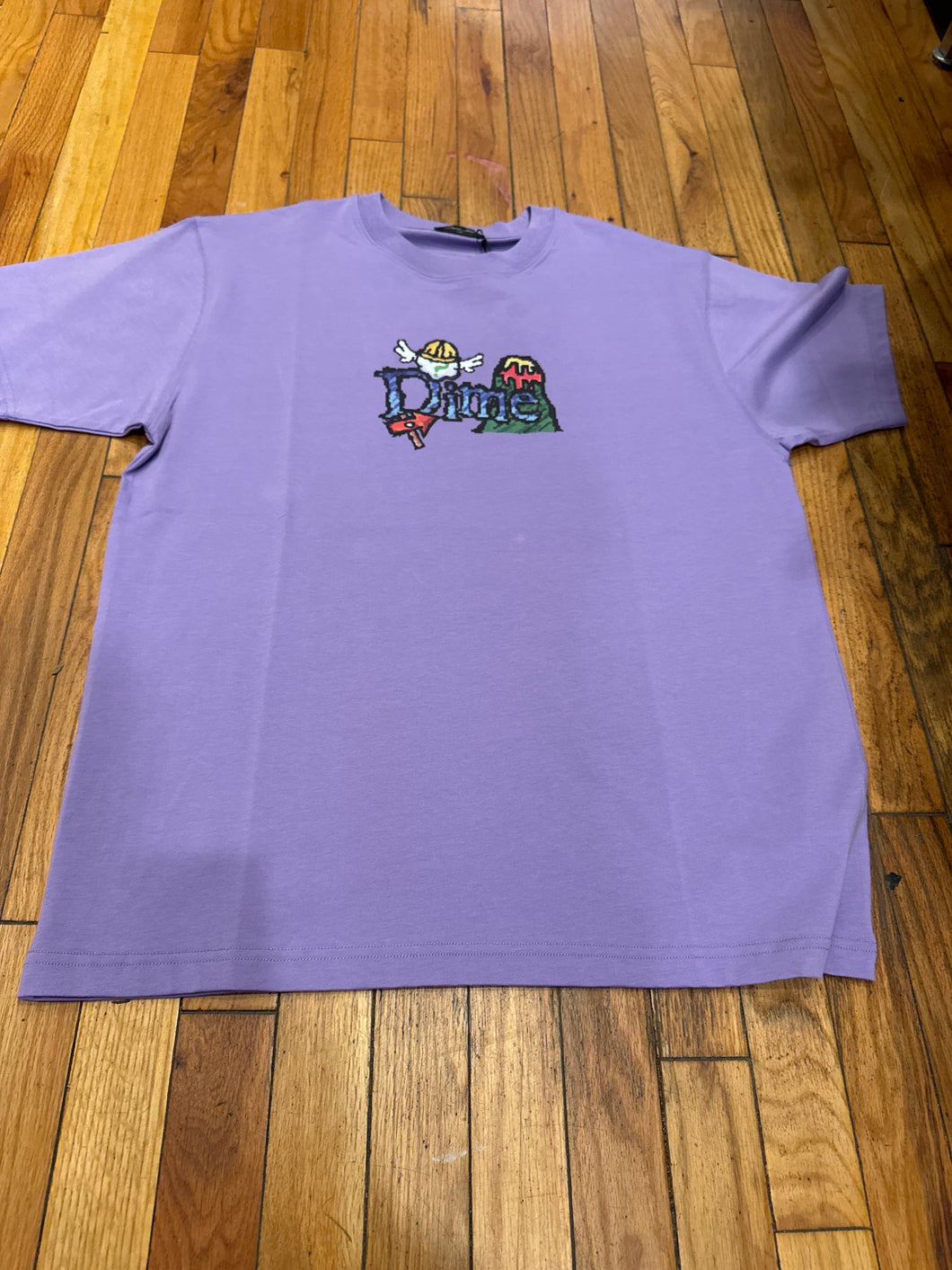 Dime Classic Fuzz Tee Iris