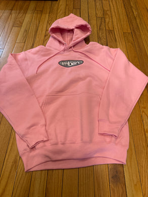 Embark Oval Hoodie Pink