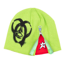 Load image into Gallery viewer, Carpet Company Season 22 Biohazard Zip Beanie Green