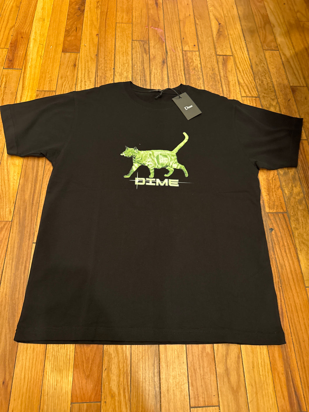 Dime MTL Splinter Tee Black