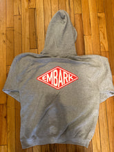 Load image into Gallery viewer, Embark Clear Hoodie Grey