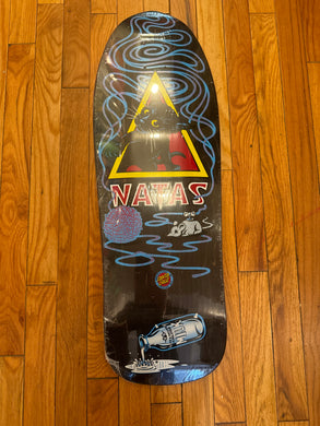 Santa Cruz (Santa Monica Airlines) Natas Kaupas Kitten Reissue Deck 9.89