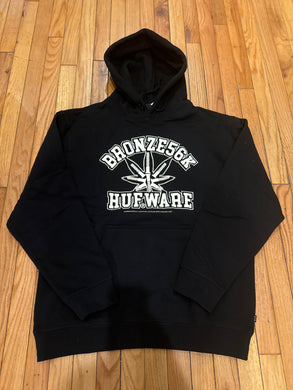 Huf x Bronze 56K Plantwear Hoodie Black