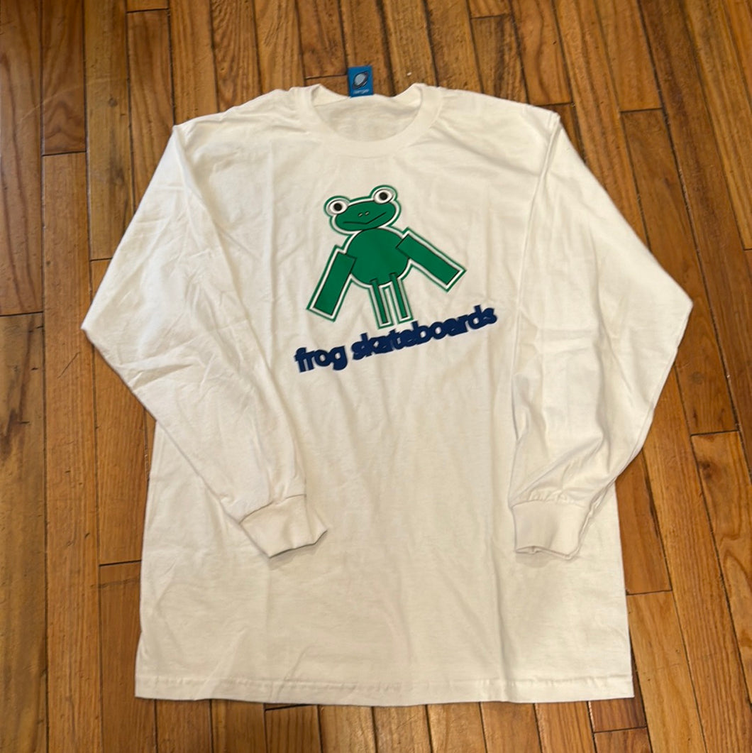 Frog Skateboards Perfect Frog Long Sleeve White