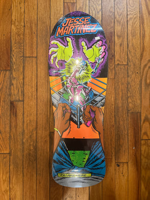 World Industries Jesse Martinez Rock’em Sock’em Reissue Deck 10.126