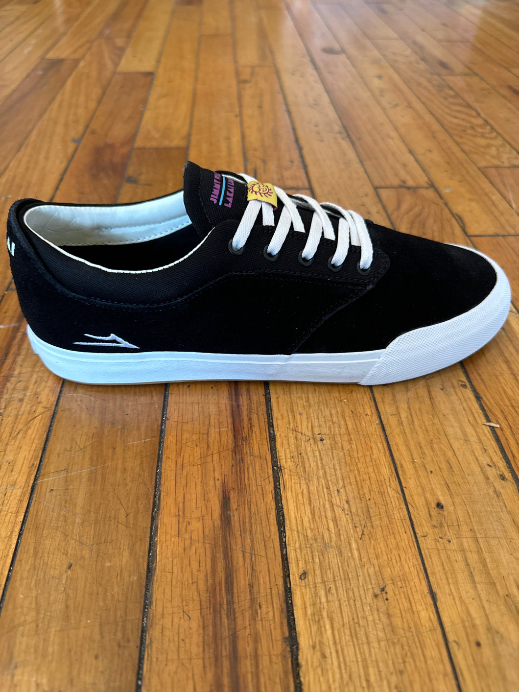 Lakai Jimmy Wilkins Pro Model Shoe in Black White