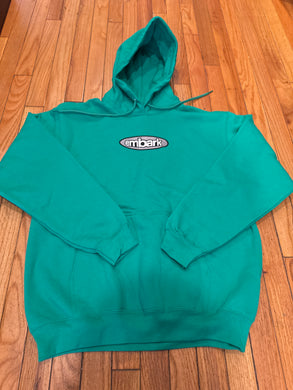 Embark Oval Logo Hoodie Kelly Green