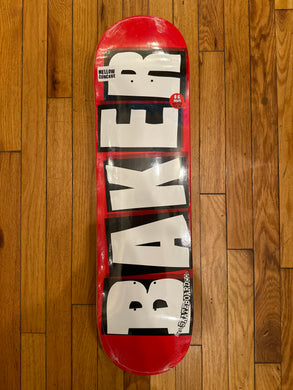 Baker Brand Logo White Deck 8.0”