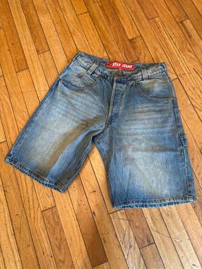 Carpet Company Season 20 Faded C-Star Denim Shorts