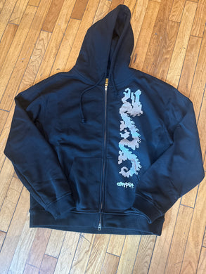 Carpet Company Season 20 Dragon Zip Hoodie Black