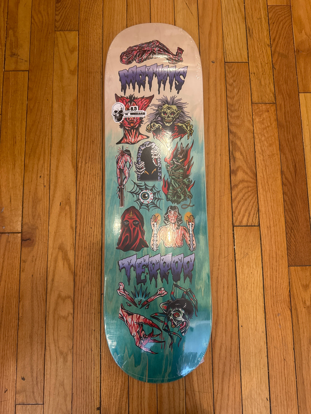 Terror of Planet X Mathis Pro Jordan Rain Series Deck 8.5