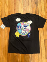 Load image into Gallery viewer, Girl Rainbow Circle Tee Black